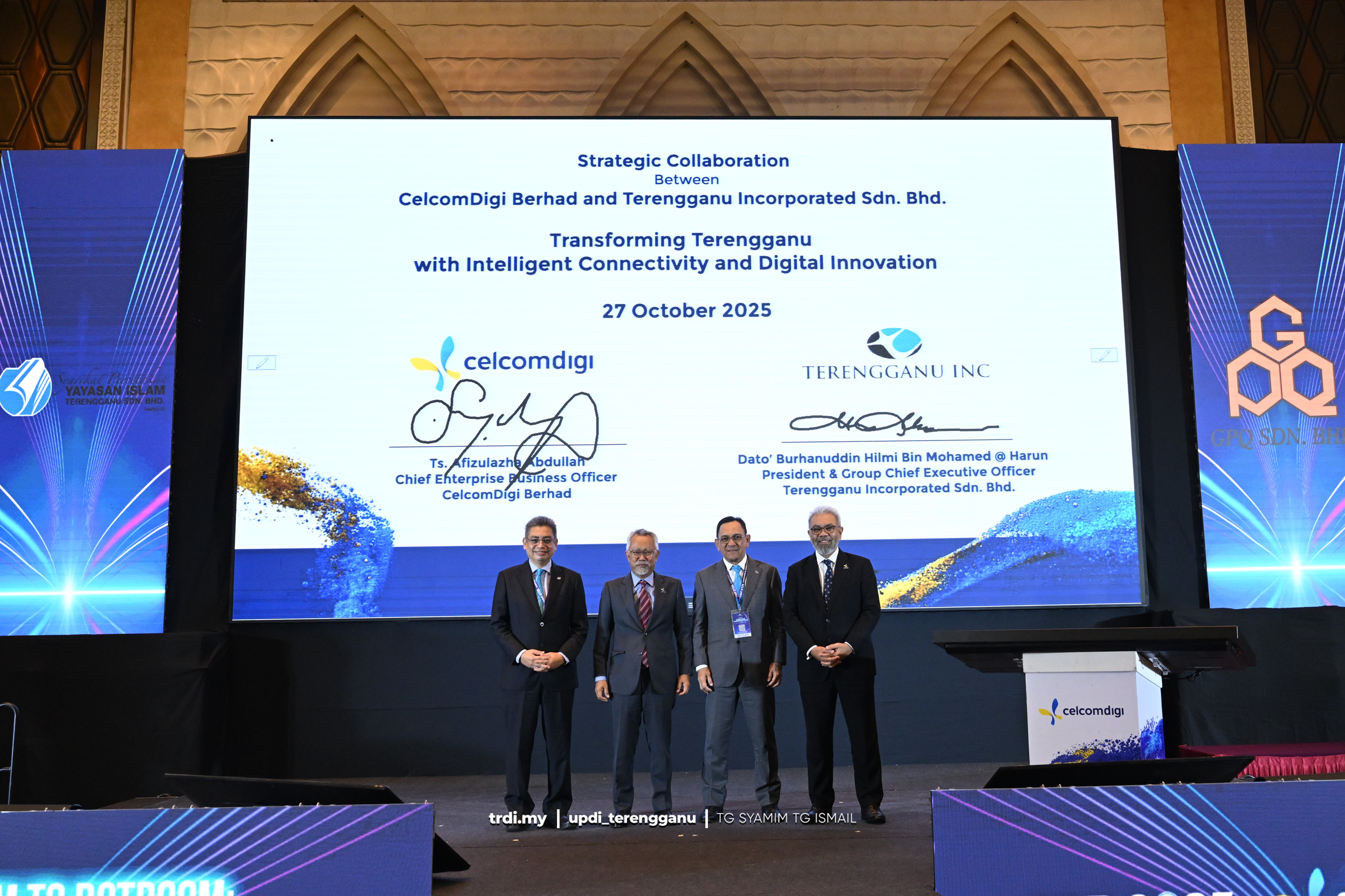 Terengganu Inc, CelcomDigi Jalin Kerjasama Strategik Bangunkan Projek AI