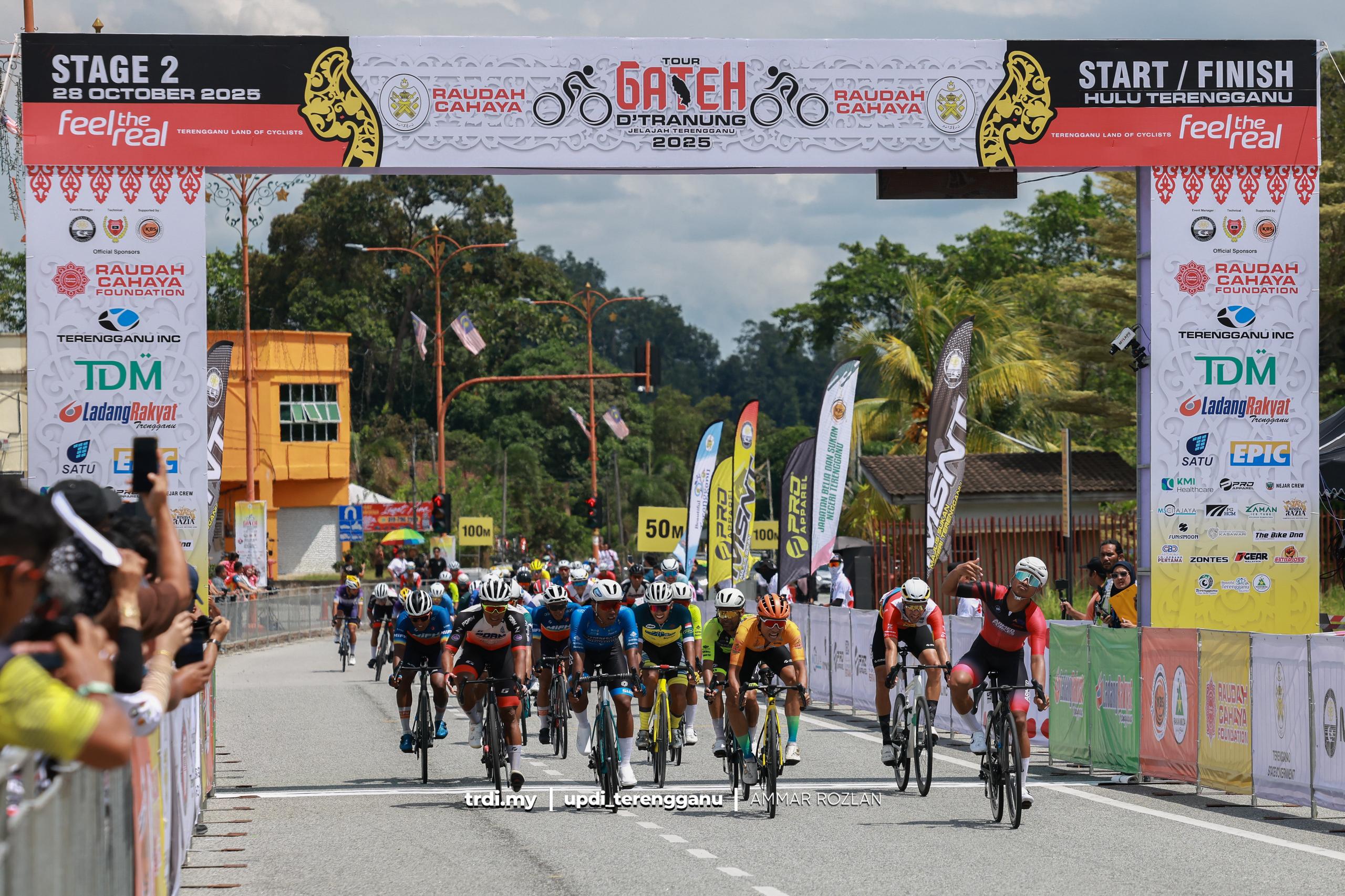 Izzat Hilmi Menang Peringkat Kedua Tour Gateh D’Tranung 2025