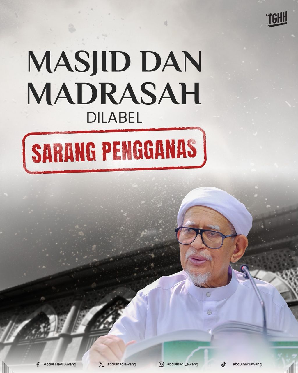 “Tangan Halus Barat Terus Mengatur: Masjid dan Ulama Jadi Mangsa”