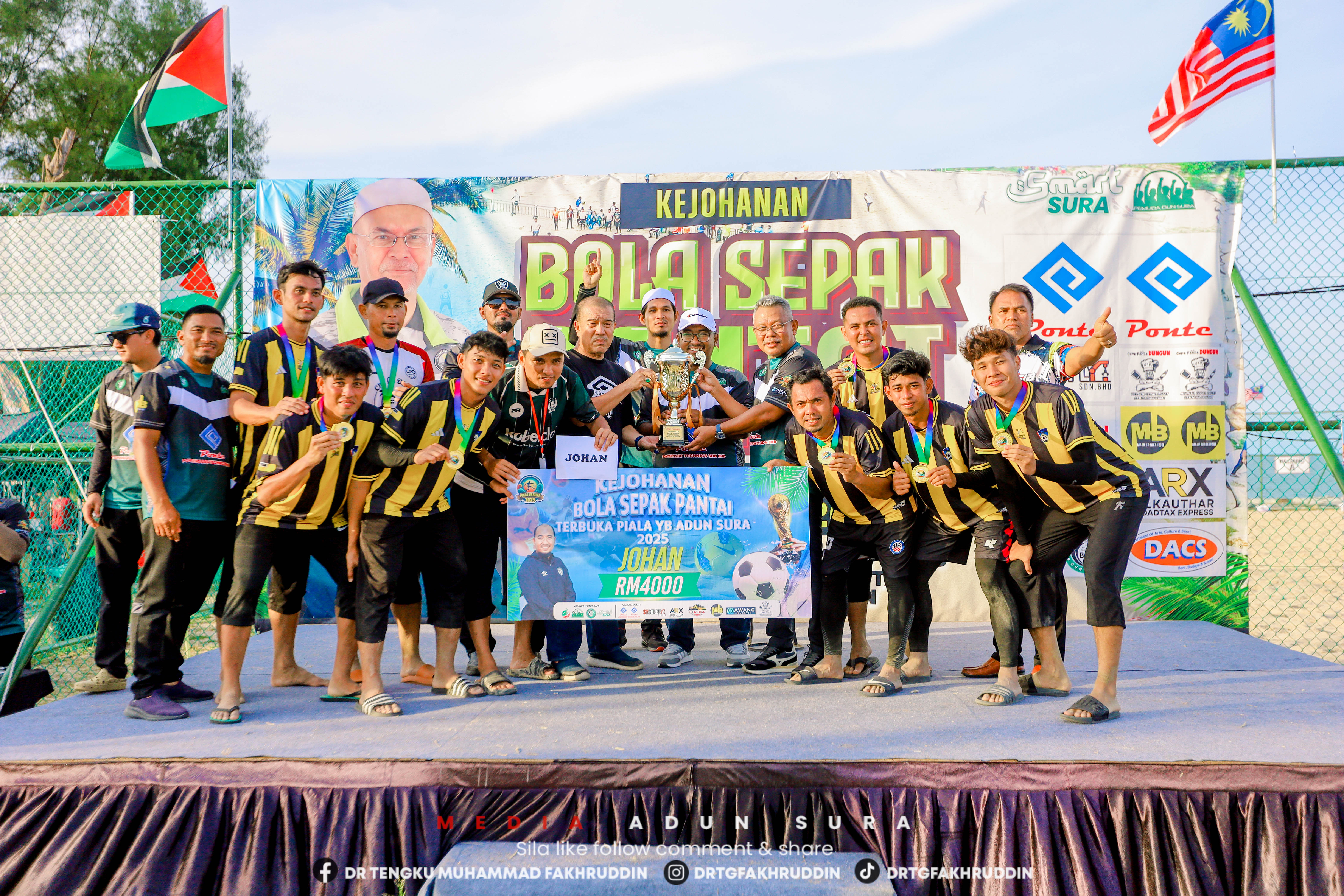 SM Barber Rampas Piala ADUN Sura, Juara Kali Kedua