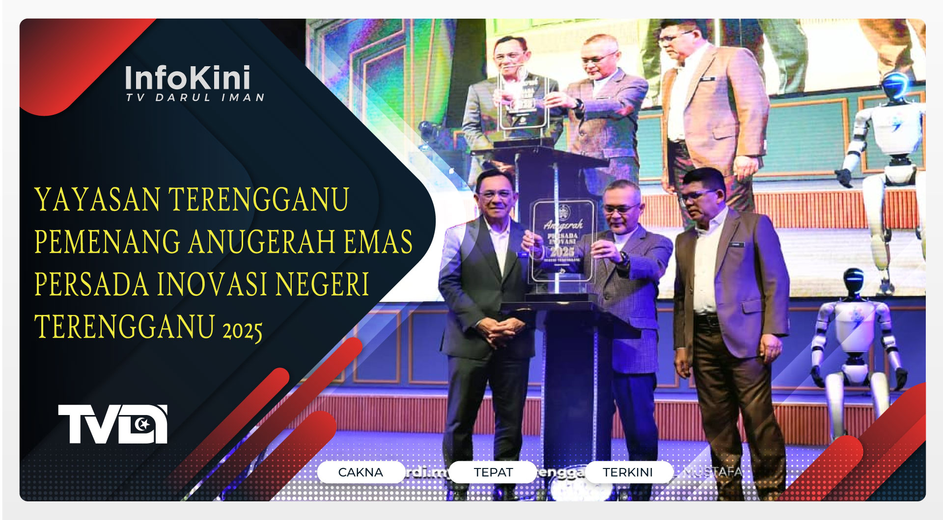 Yayasan Terengganu Pemenang Anugerah Emas Persada Inovasi Negeri Terengganu 2025