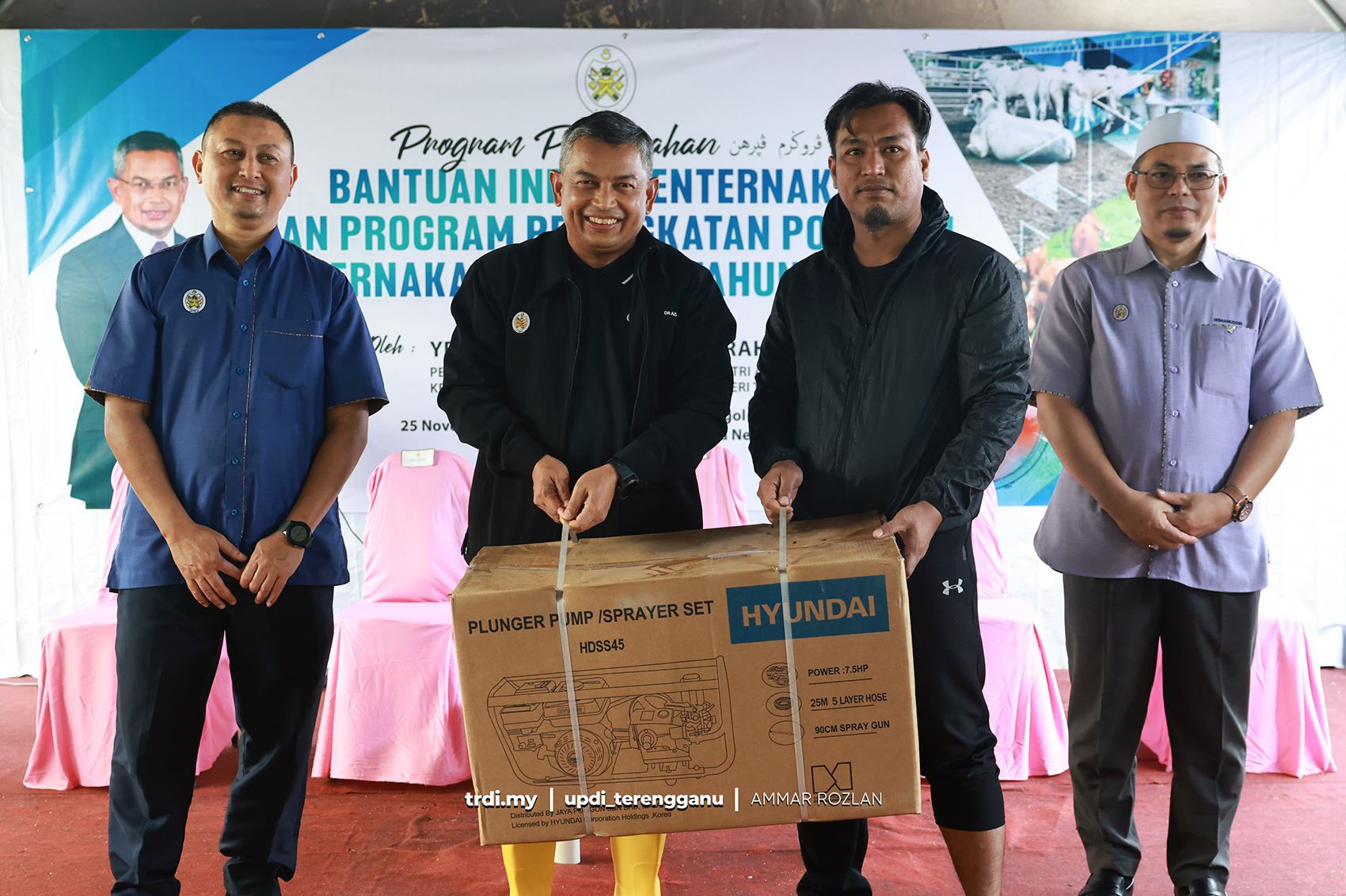 505 Penternak Terengganu Terima Bantuan Input Bernilai RM1 Juta