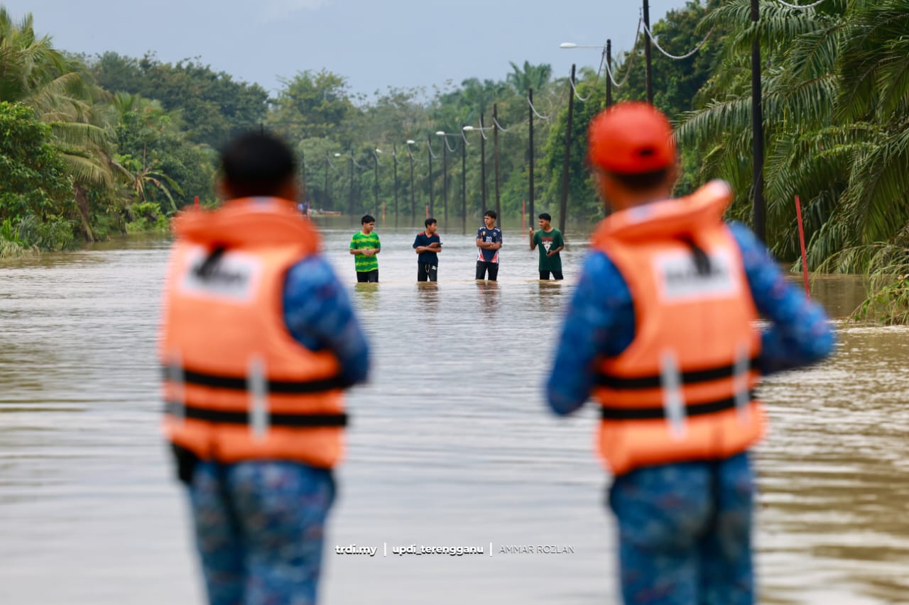 Hujan Sangat Lebat Landa Terengganu Hingga Sabtu