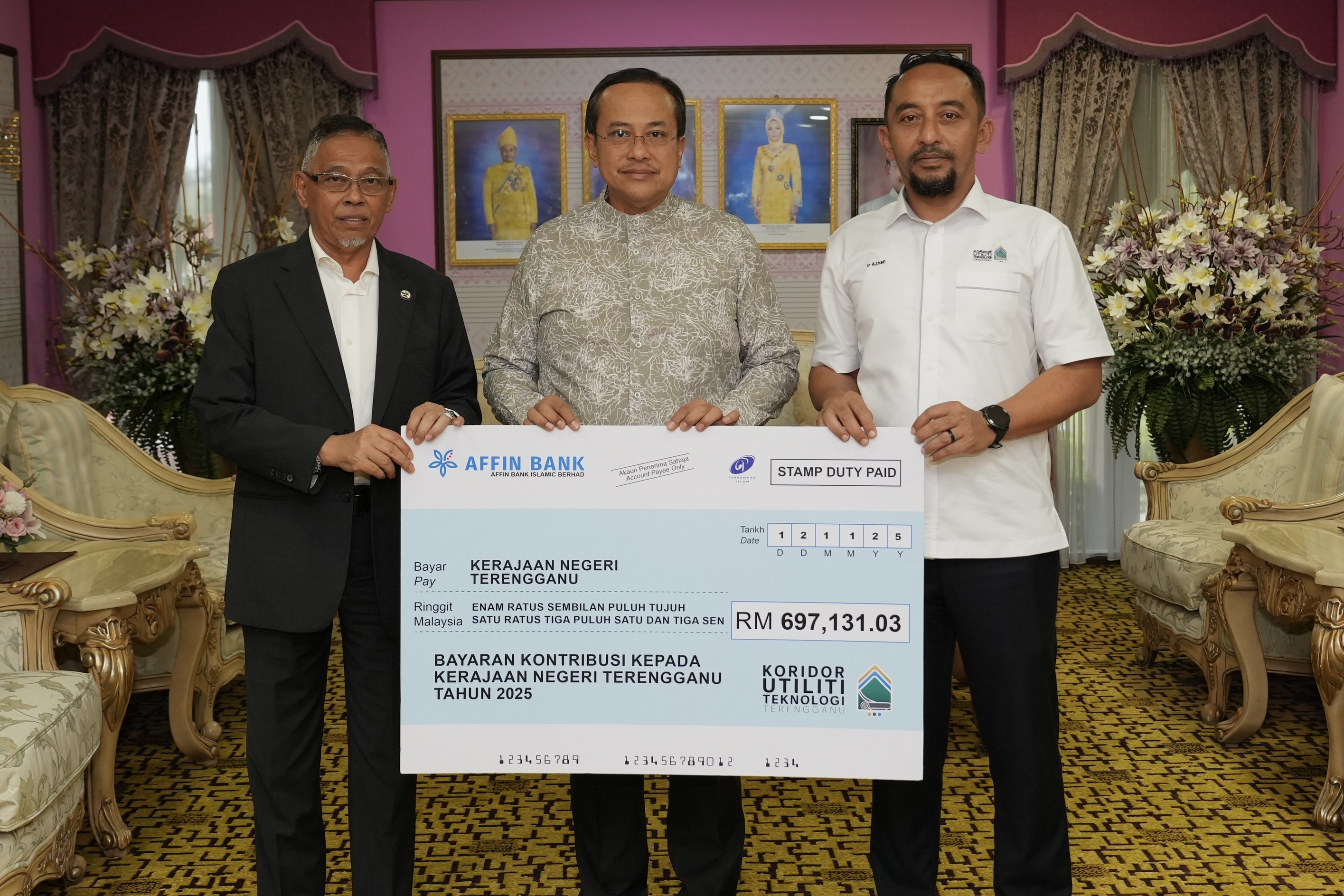 GLC Terengganu Jana Pulangan, KUTT Serah Royalti RM697,131