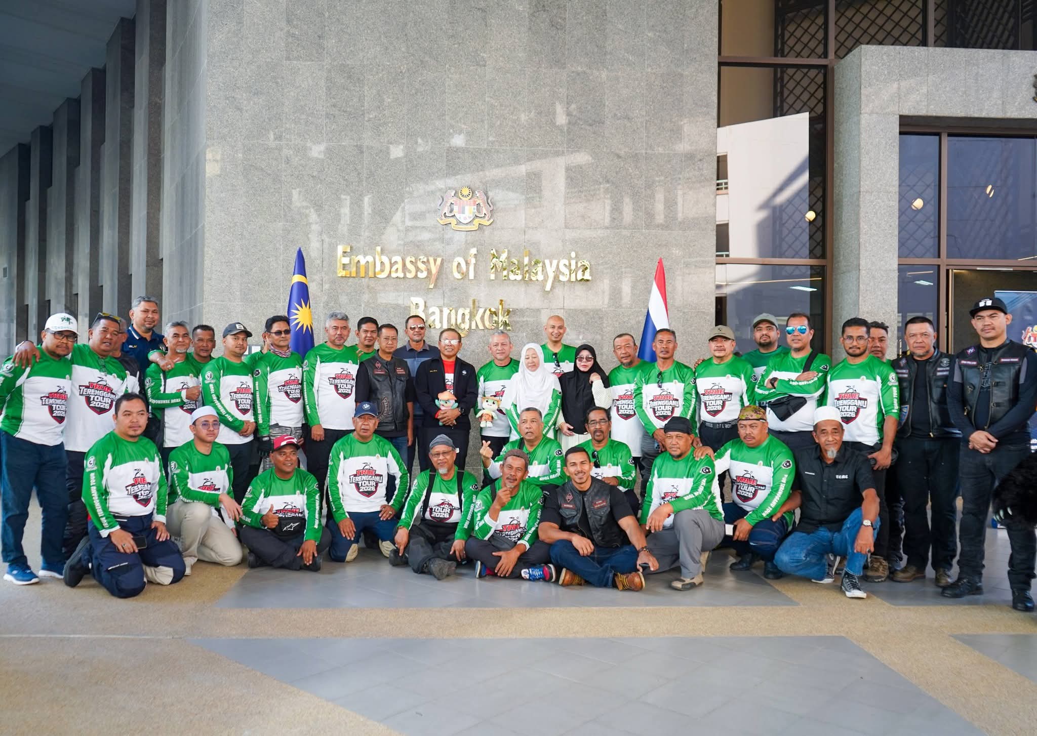 Konvoi Rentas Thailand Bawa Identiti Seni dan Budaya Terengganu