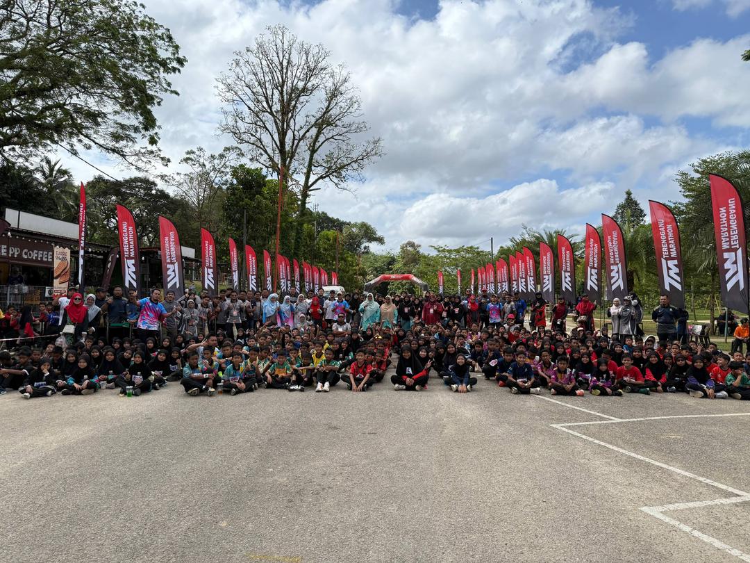 240 Murid SRIDI Terengganu Buktikan Kecergasan Fizikal Melalui Merentas Desa