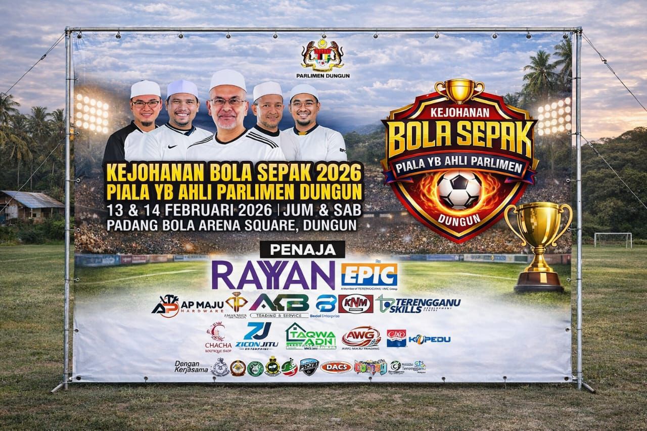 "Siapa Bakal Raja Bola Dungun?