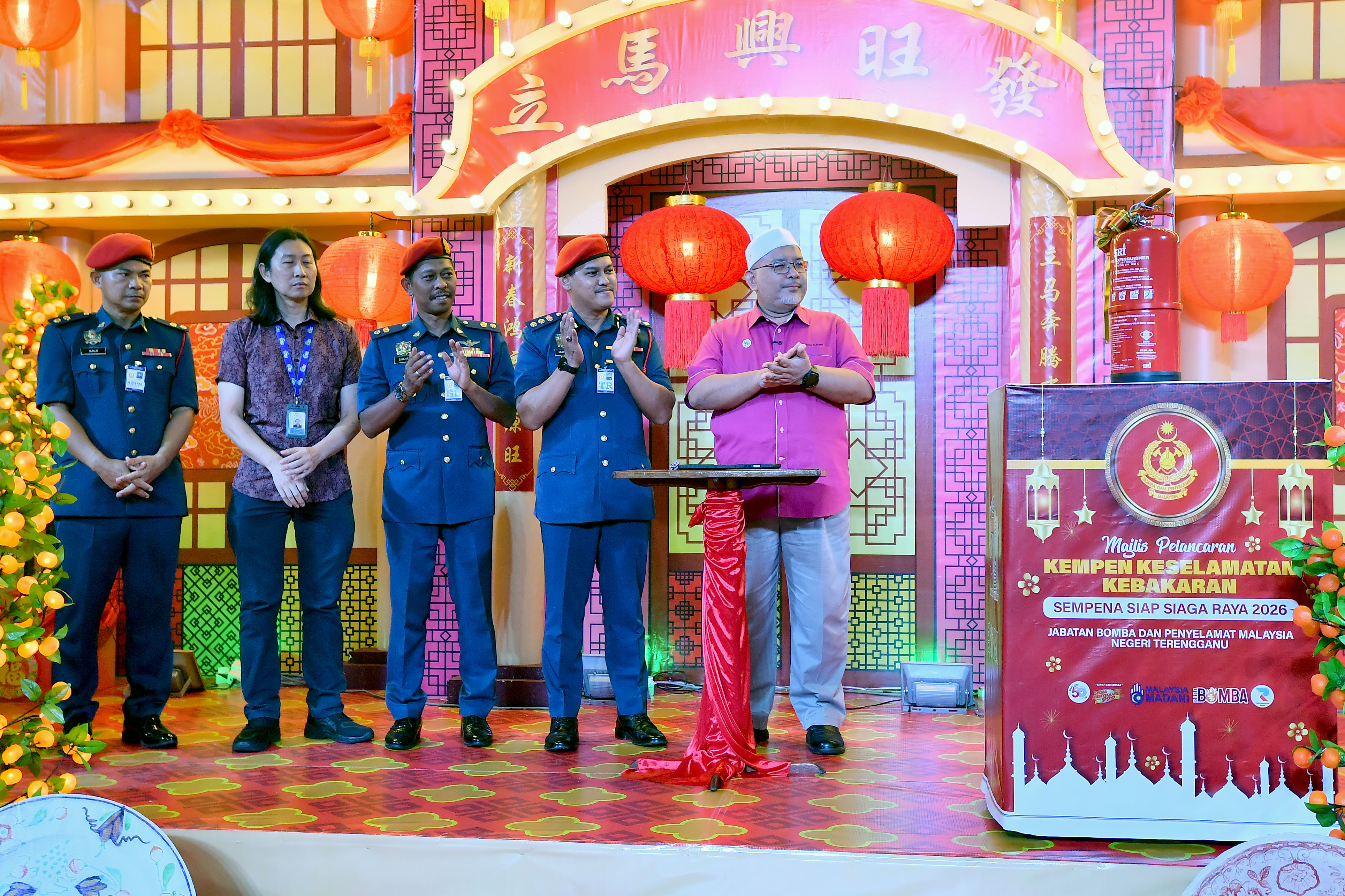 Kempen Siap Siaga Kebakaran Perkukuh Kesedaran Awam Sempena Musim Perayaan