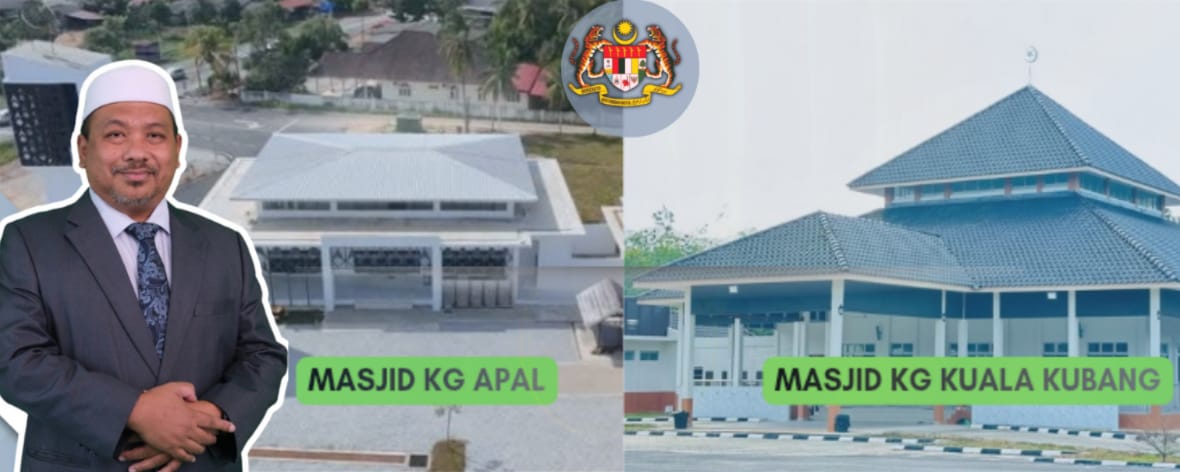 Dua Masjid Baharu Buat Warga Setiu 