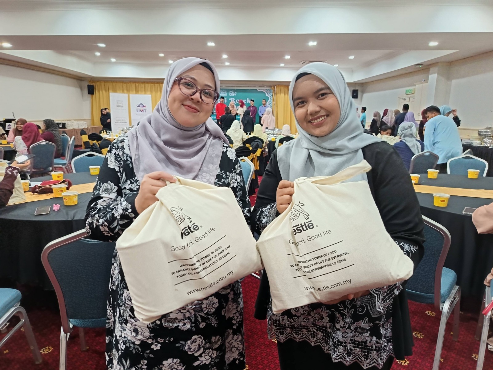 UMT Agih 300 Bakul Ramadan Santuni Warga Kampus