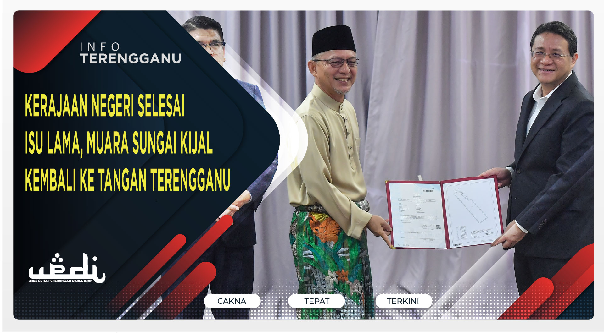 Kerajaan Negeri Selesai Isu Lama, Muara Sungai Kijal Kembali Ke Tangan Terengganu