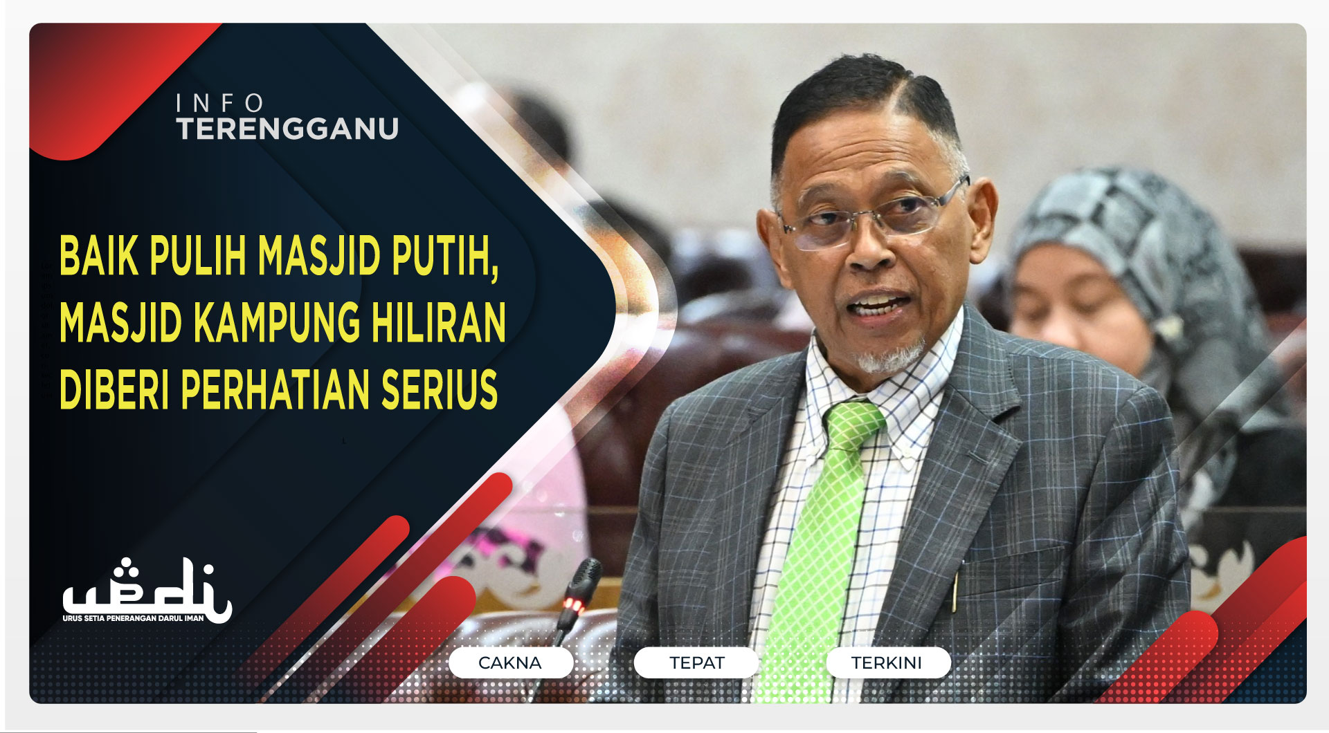 Baik Pulih Masjid Putih, Masjid Kampung Hiliran Diberi Perhatian Serius