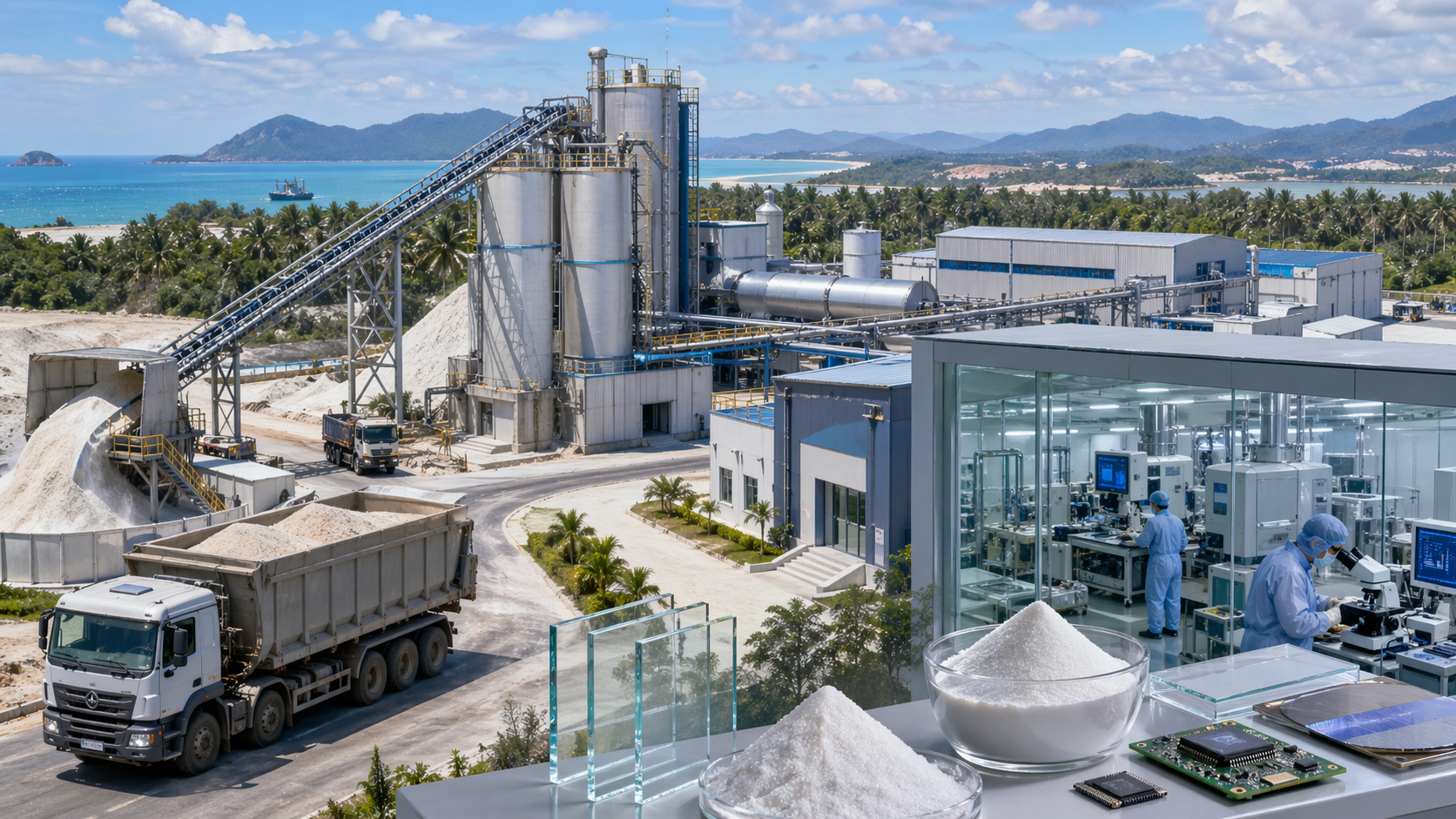 Terengganu Henti Jual Silika Mentah, Fokus Hasil Produk Premium Industri Kaca, Elektronik