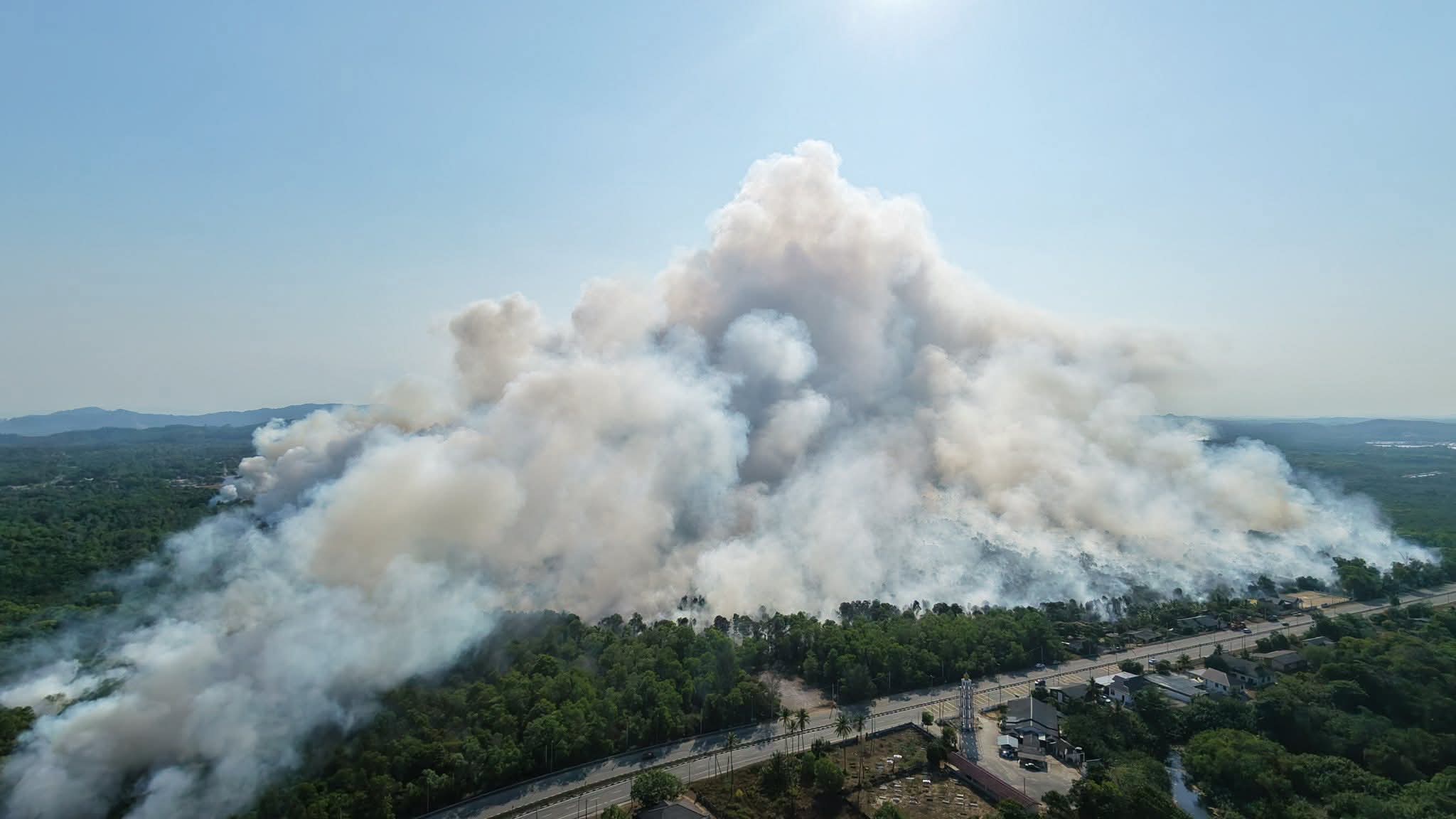91 Hektar Hutan Terbakar Di Rantau Abang, Operasi Pemadaman Dipertingkat