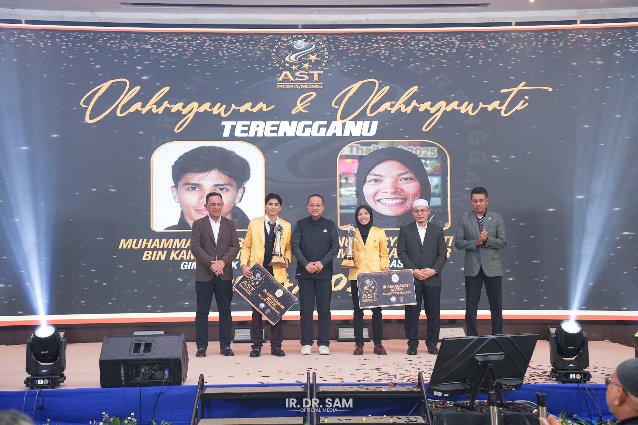 Shahrul Aimy, Nur Aisyah Dinobat Olahragawan, Olahragawati Terenggganu