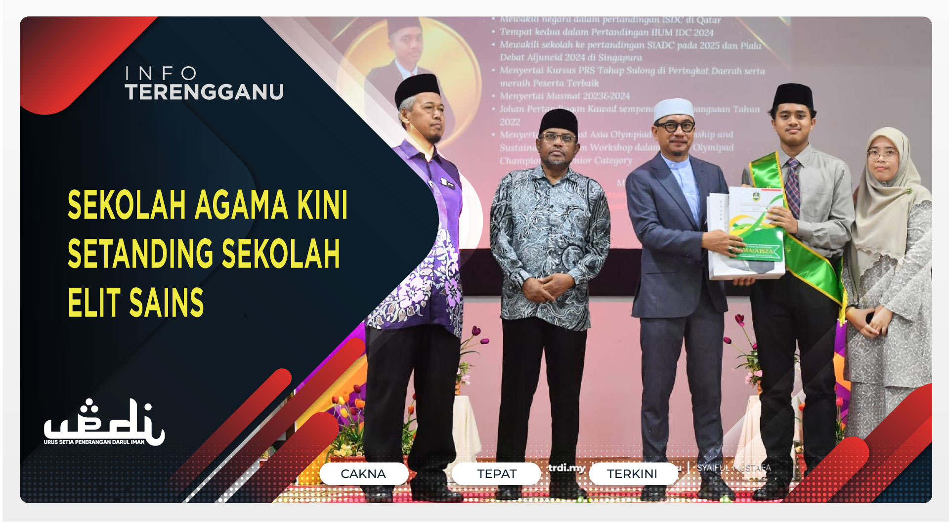 Sekolah Agama Kini Setanding Sekolah Elit Sains