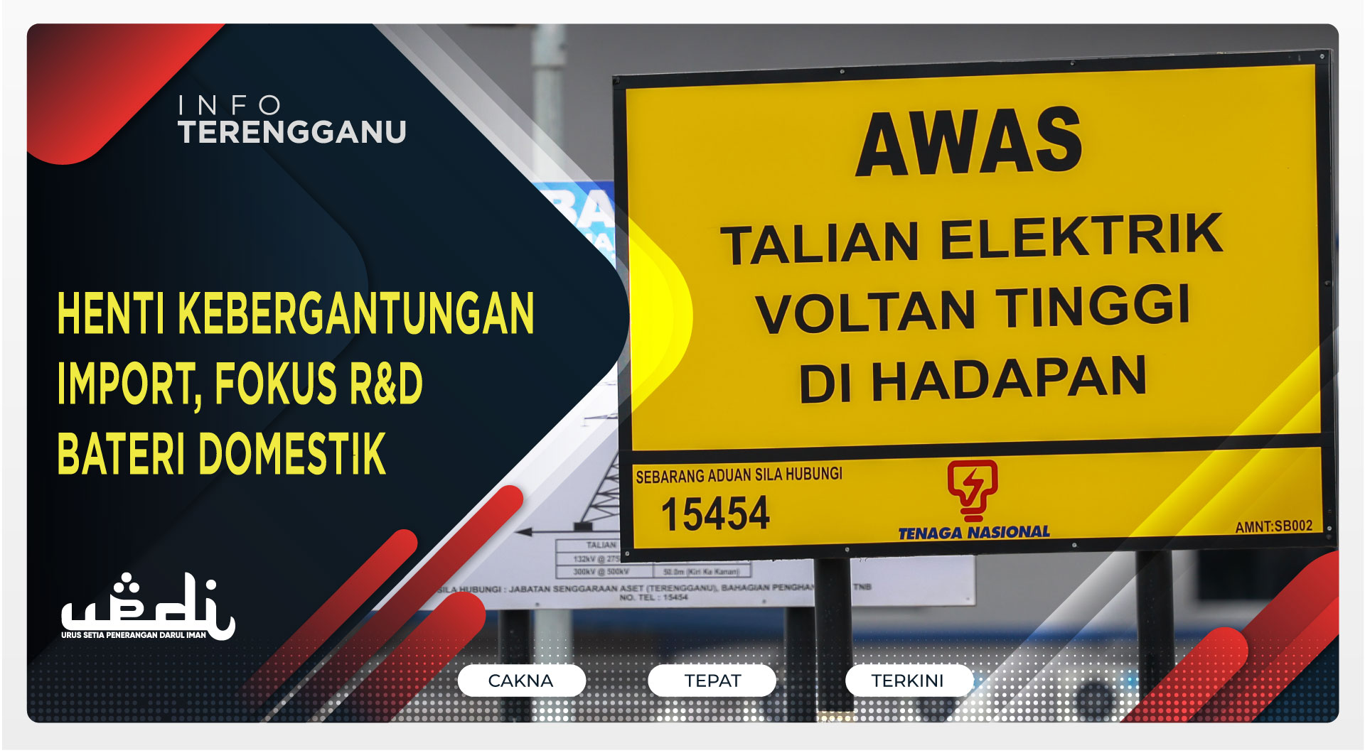 Henti Kebergantungan Import, Fokus R&D Bateri Domestik 