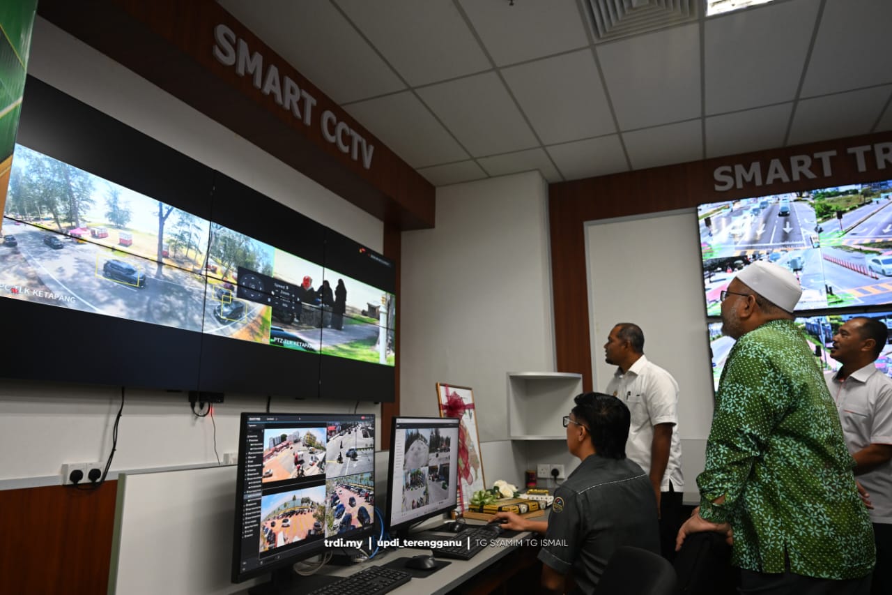 17 Lokasi Tumpuan di Kuala Terengganu Kini Dipantau CCTV Pintar