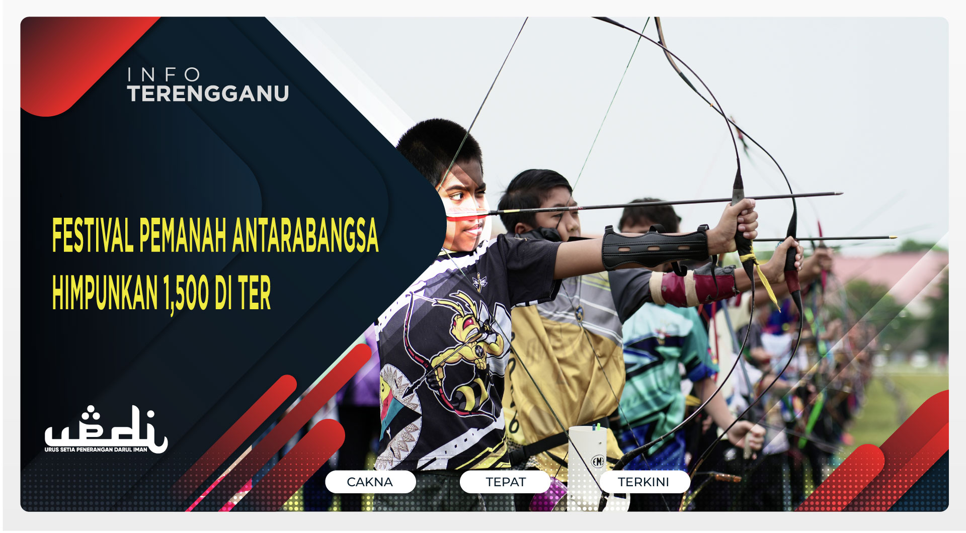 Festival Pemanah Antarabangsa Himpunkan 1,500 di TER