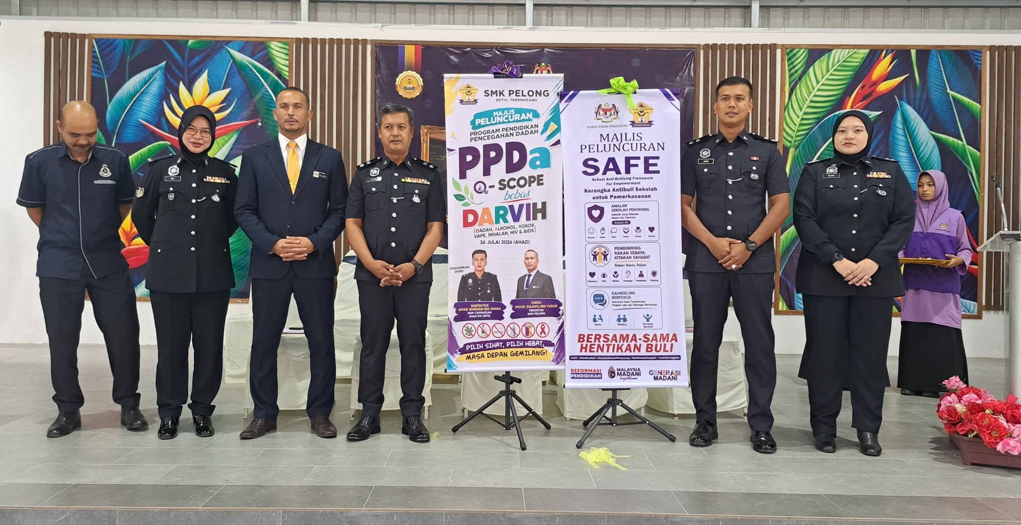 PDRM Setiu Lancar Kerangka Antibuli SAFE Perkukuh Keselamatan Sekolah