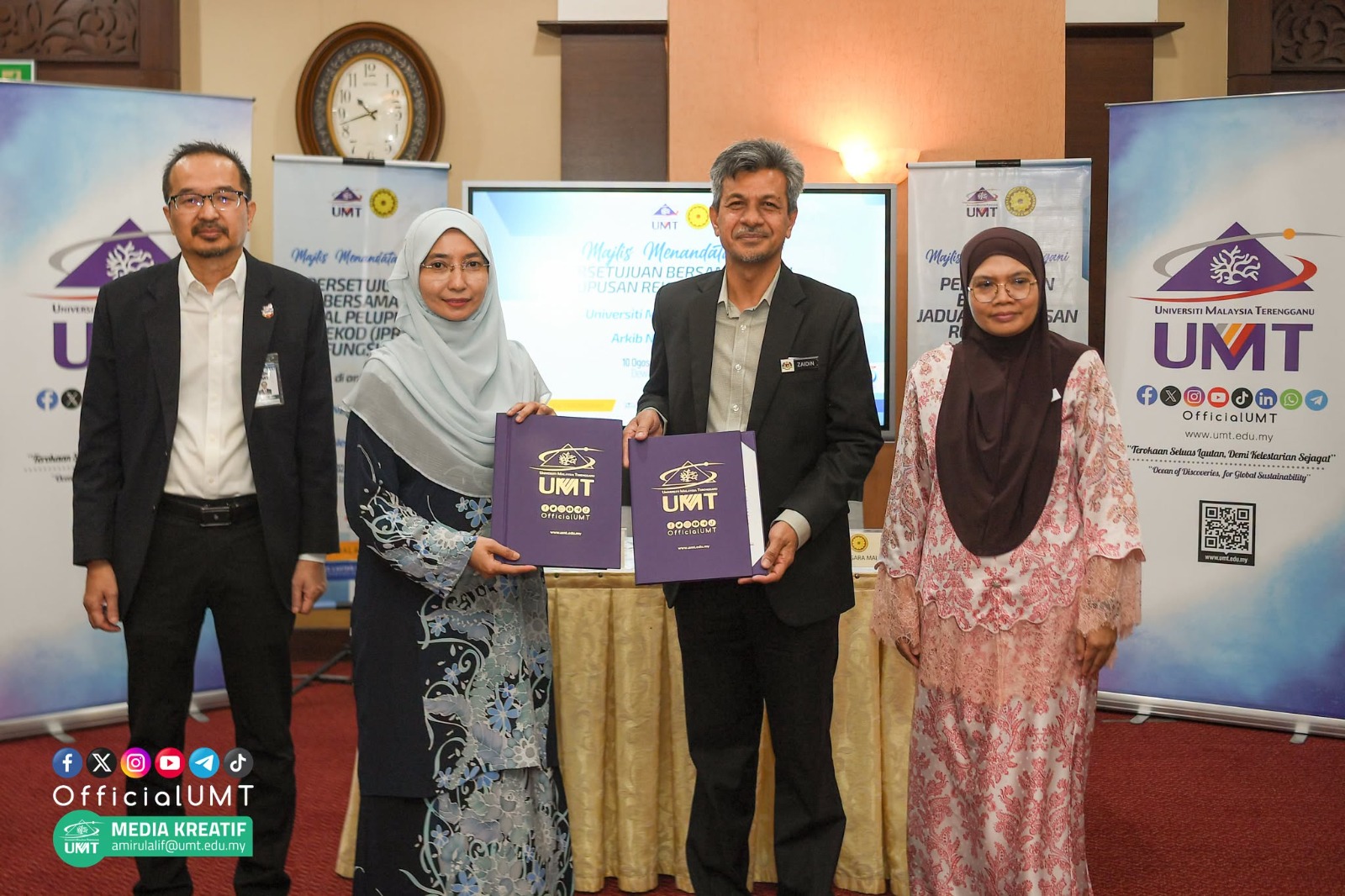 UMT Perkukuh Pengurusan Rekod Digital, Teroka Aplikasi AI