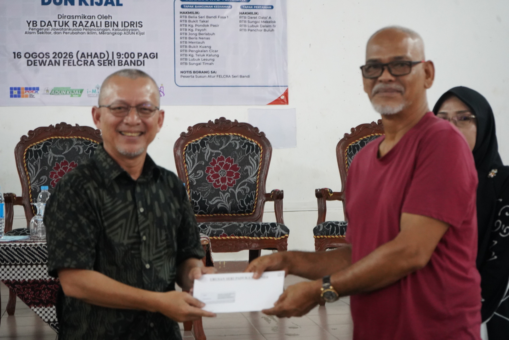 Setelah 40 Tahun Menanti, Pok Jo Teruja Miliki Geran Tapak Kediaman