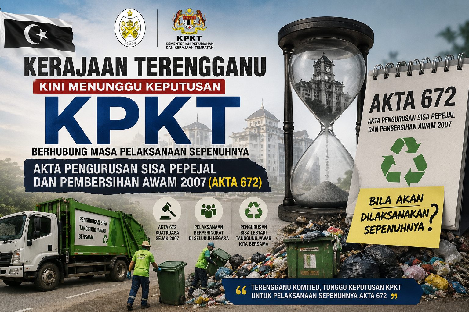 Akta 672: Terengganu Tunggu KPKT Tentukan Masa Pelaksanaan