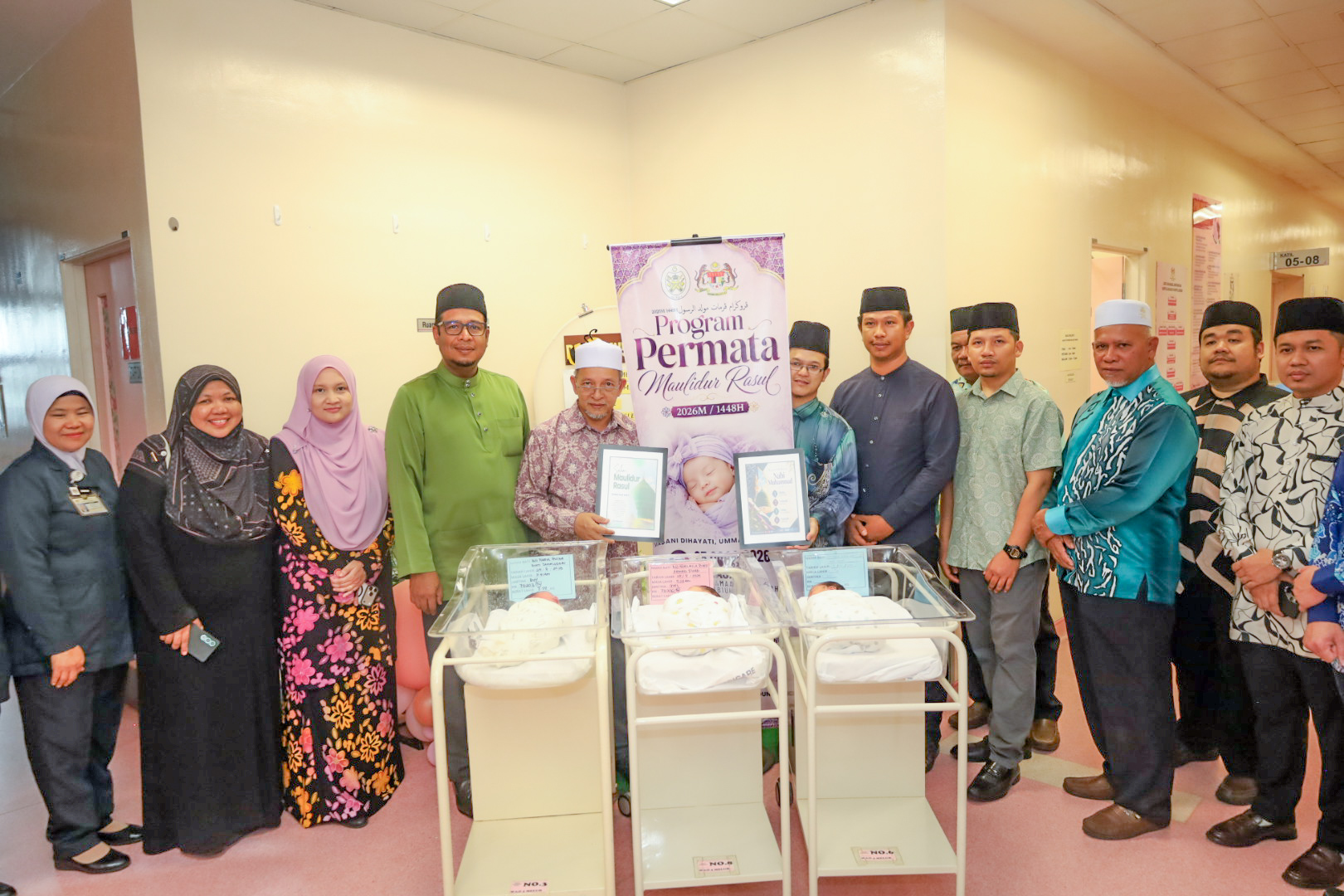 Tiga Bayi Lahir Pada Maulidur Rasul 2026