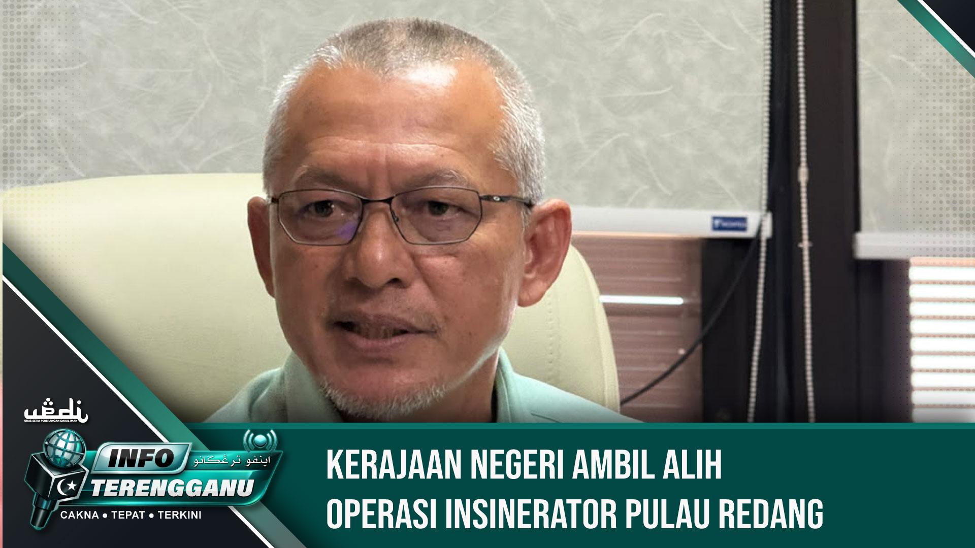 Kerajaan Negeri Ambil Alih Operasi Insinerator Pulau Redang	