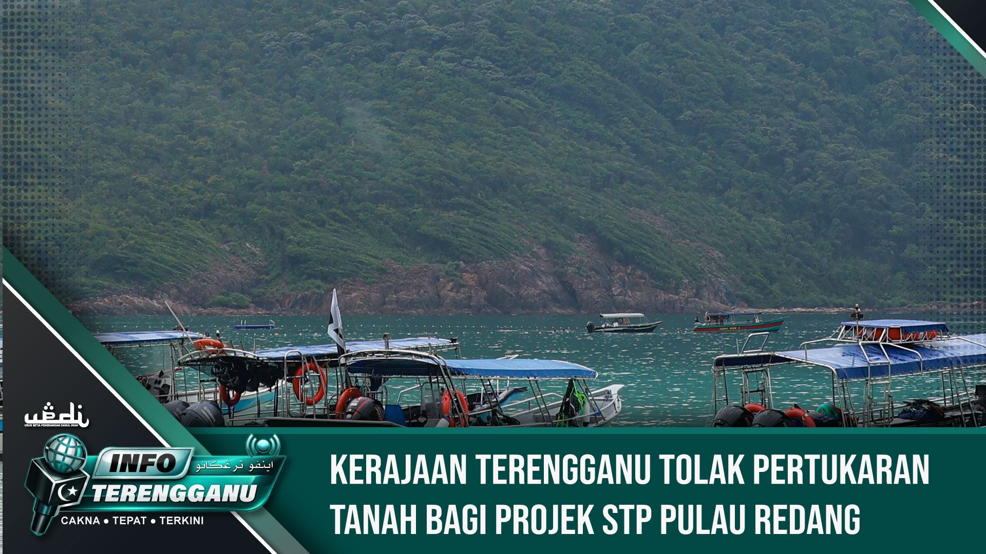 Kerajaan Terengganu Tolak Pertukaran Tanah Bagi Projek STP Pulau Redang