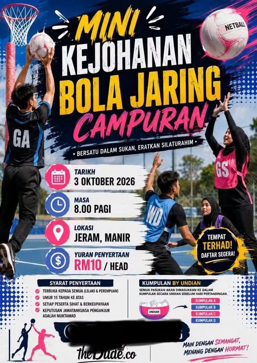 Bertentangan Garis Panduan, Kejohanan Bola Jaring Campuran Tak Dibenarkan