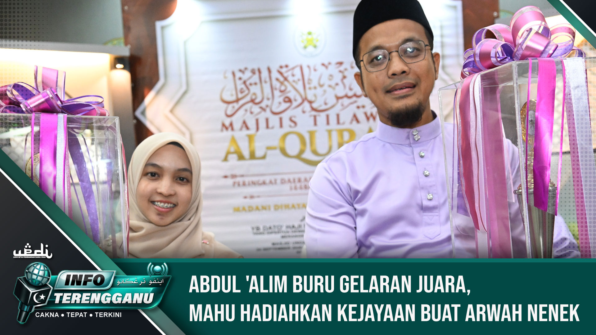 Abdul 'Alim Buru Gelaran Juara, Mahu Hadiahkan Kejayaan Buat Arwah Nenek