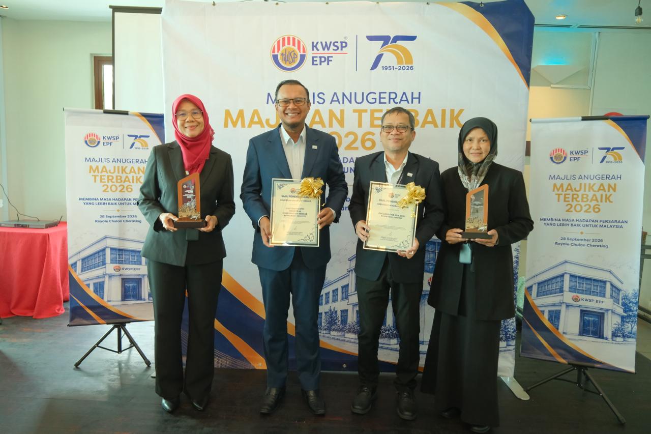 EPIC Raih Anugerah Majikan Terbaik KWSP 2026