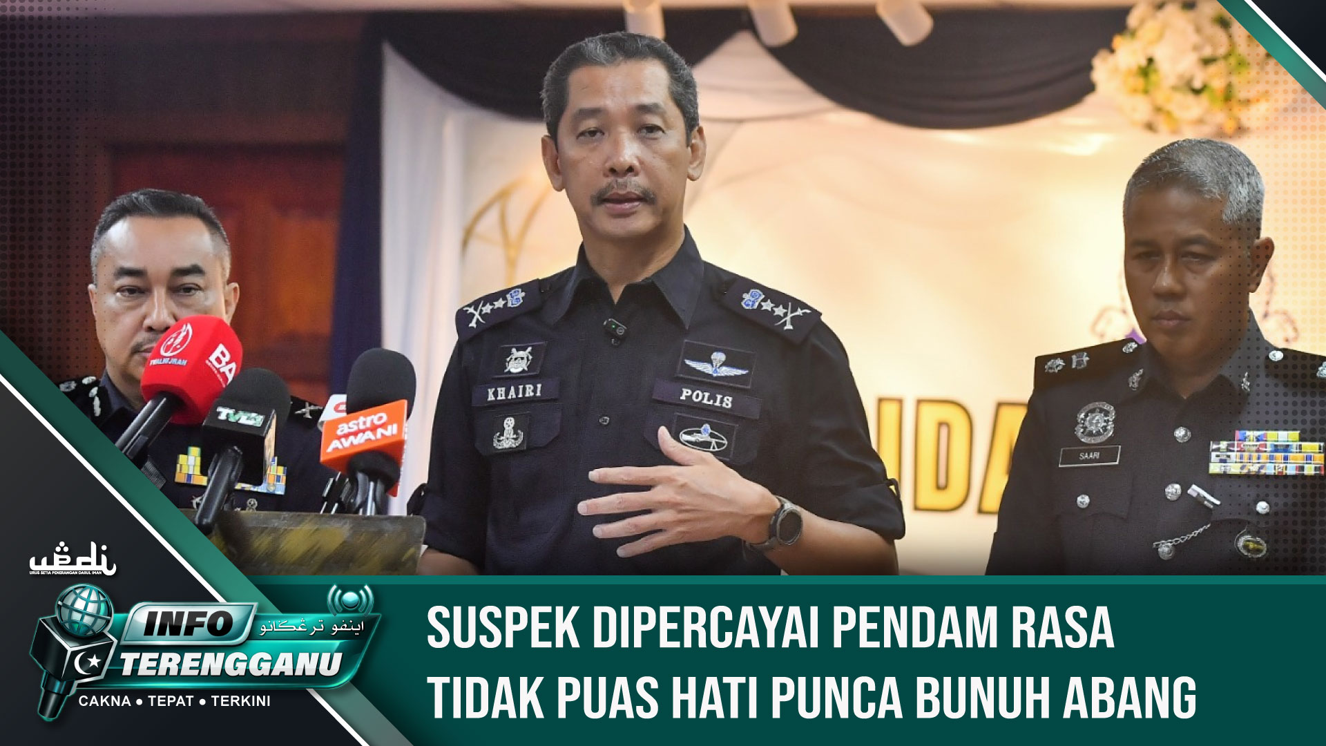 Suspek Dipercayai Pendam Rasa Tidak Puas Hati Punca Bunuh Abang