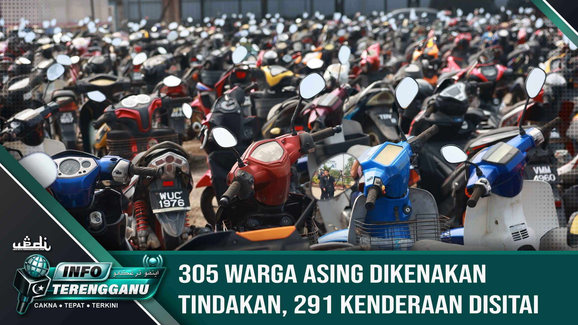 305 Warga Asing Dikenakan Tindakan, 291 Kenderaan Disita