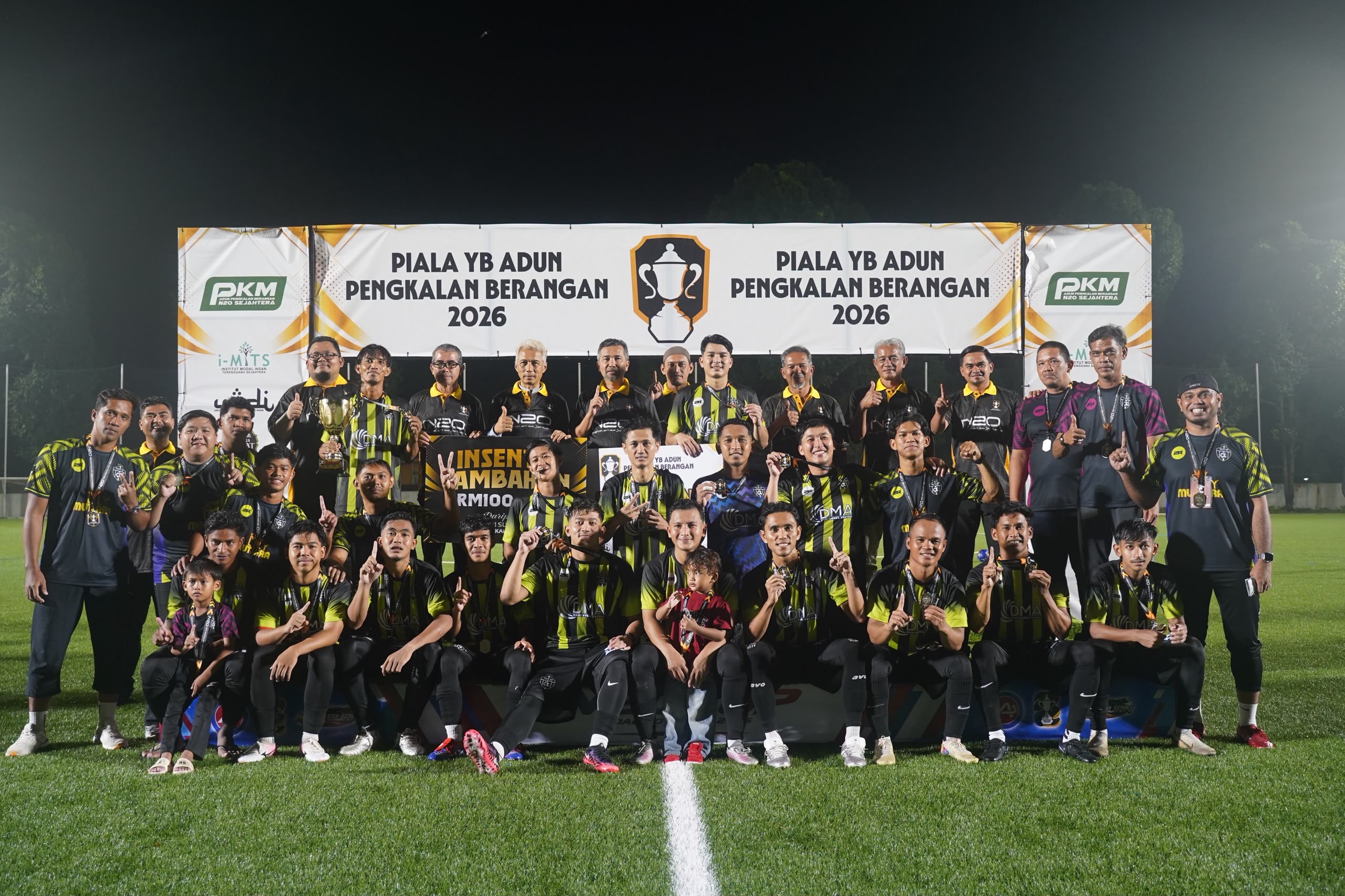 Batu 10 FC Pertahan Gelaran Juara Piala ADUN Pengkalan Berangan 