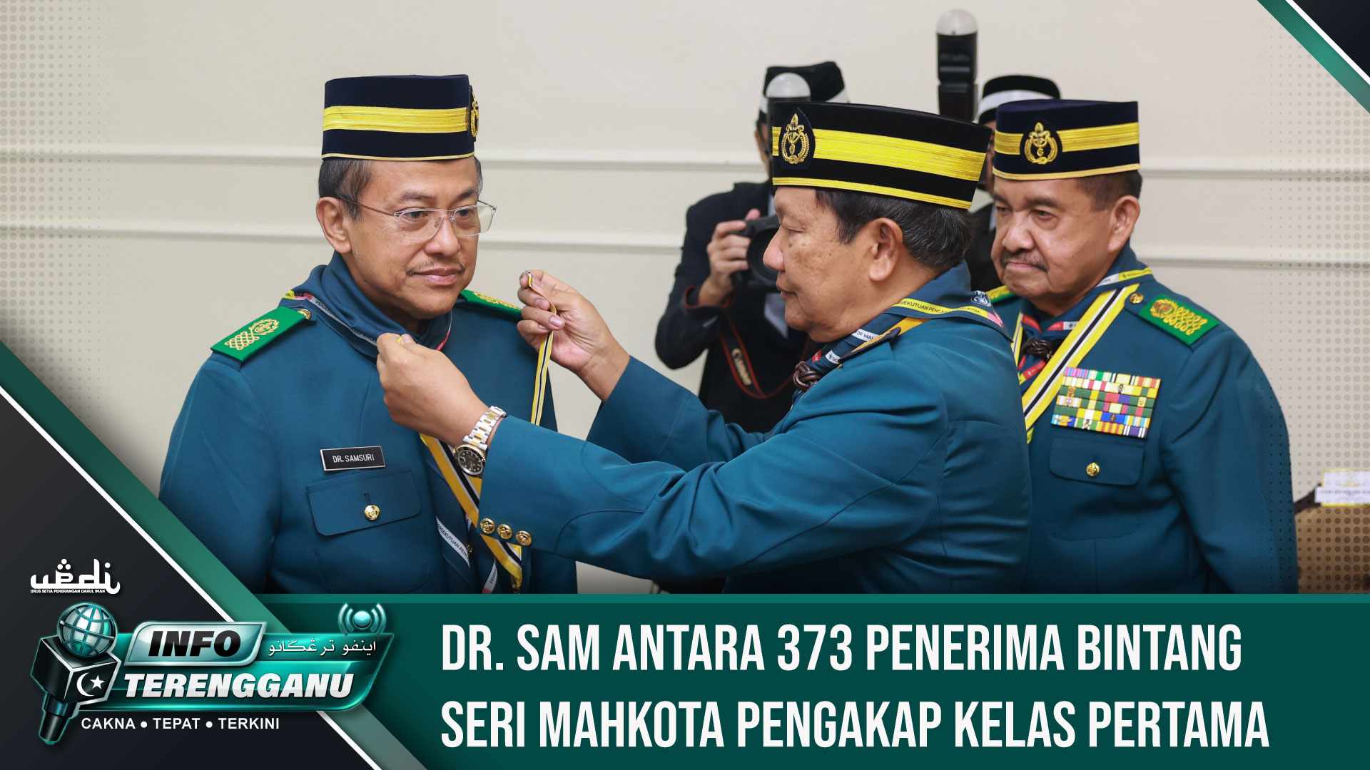 Dr. Sam Antara 373 Penerima Bintang Seri Mahkota Pengakap Kelas Pertama