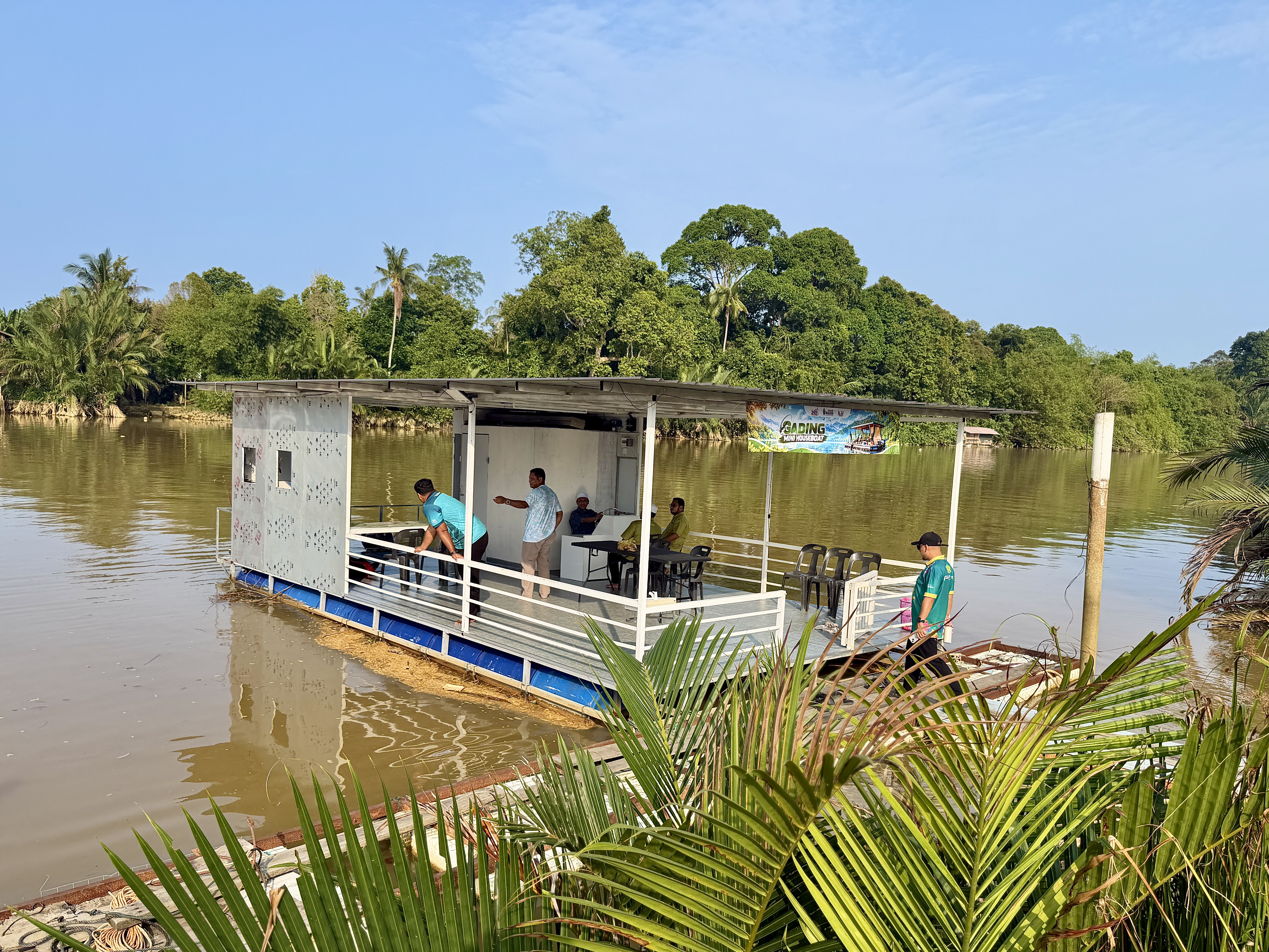 Gading Mini Houseboat Berpotensi Jadi Tarikan Pelancongan di Buluh Gading