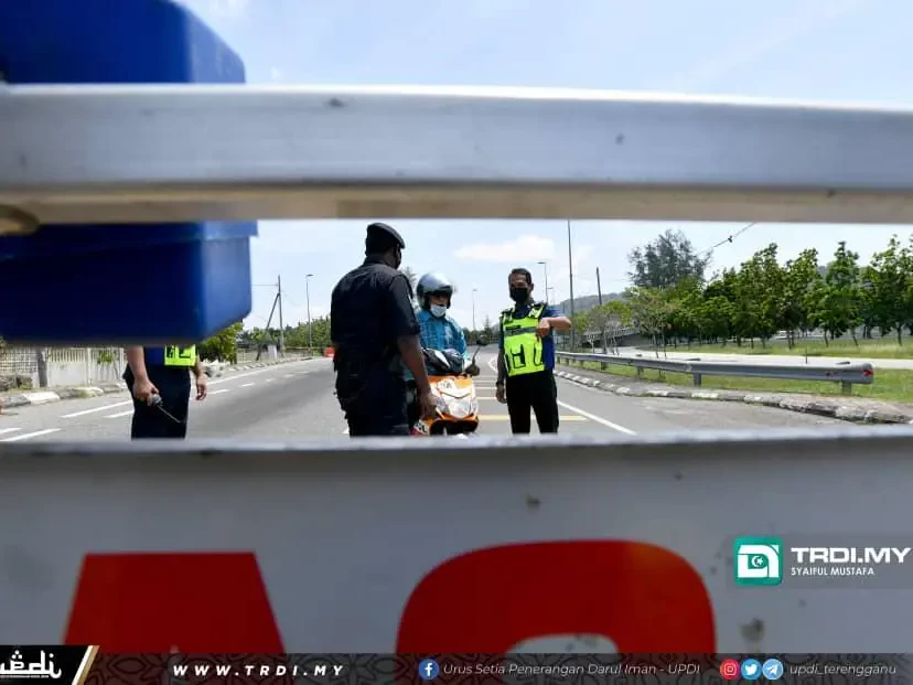 Hanya 583 Kenderaan Dibenar Masuk Terengganu Pada Aidiladha