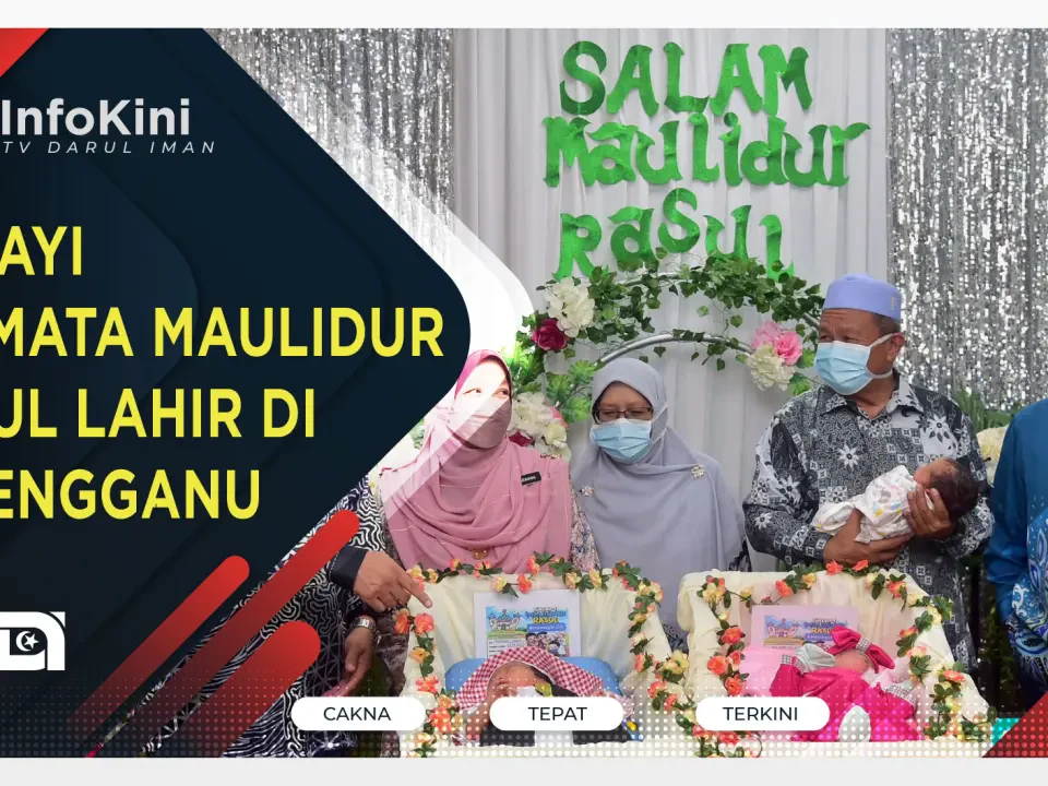 59 Bayi Permata Maulidur Rasul Lahir di Terengganu