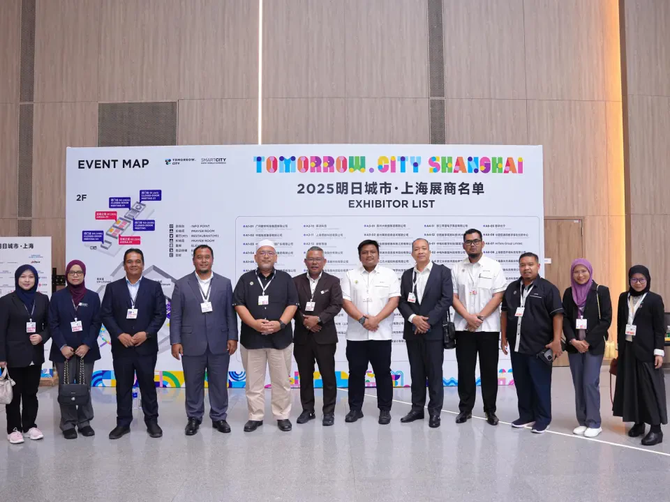 Terengganu Perkukuh Aspirasi Bandar Pintar Melalui Tomorrow City Shanghai