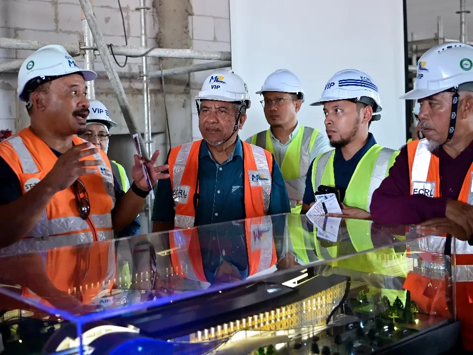 NGO Puas Hati Kemajuan Projek ECRL di Terengganu