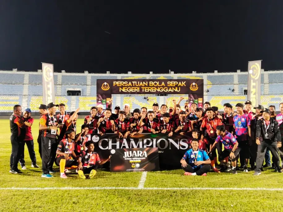 Hulu Terengganu Juara Baharu Bola Sepak SUTERA 2025