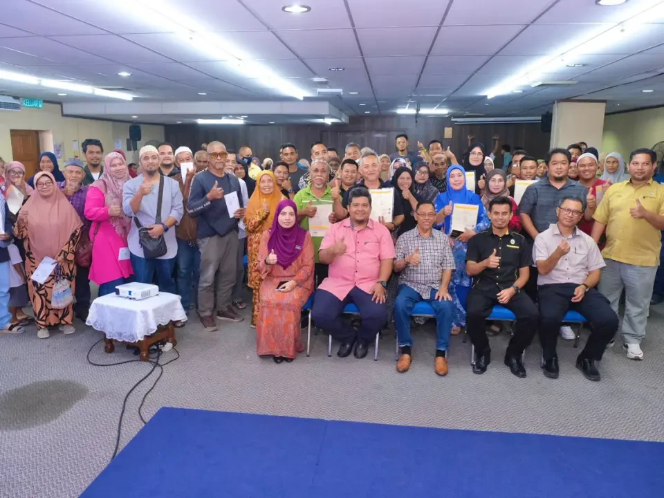 70 Penduduk DUN Cukai Terima Geran, Borang 5A