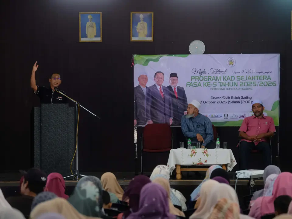 Buluh Gading DUN Tertinggi Terima Manfaat Kad Sejahtera