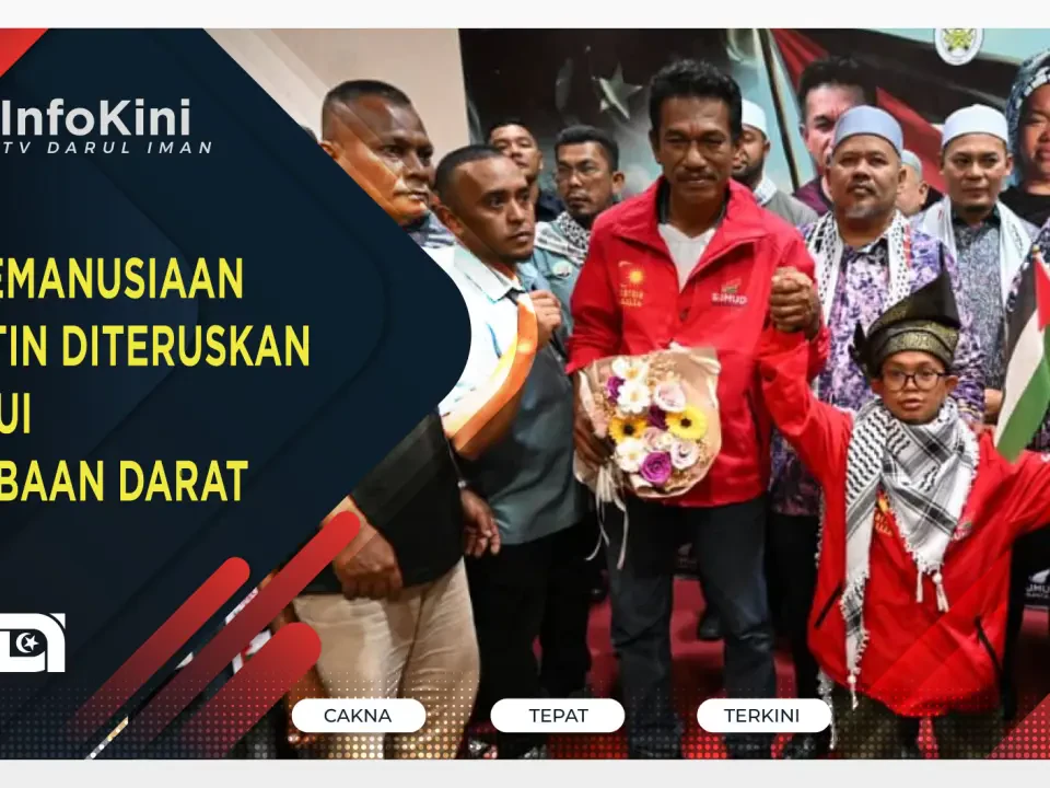 Misi Kemanusiaan Palestin Diteruskan Melalui Percubaan Darat