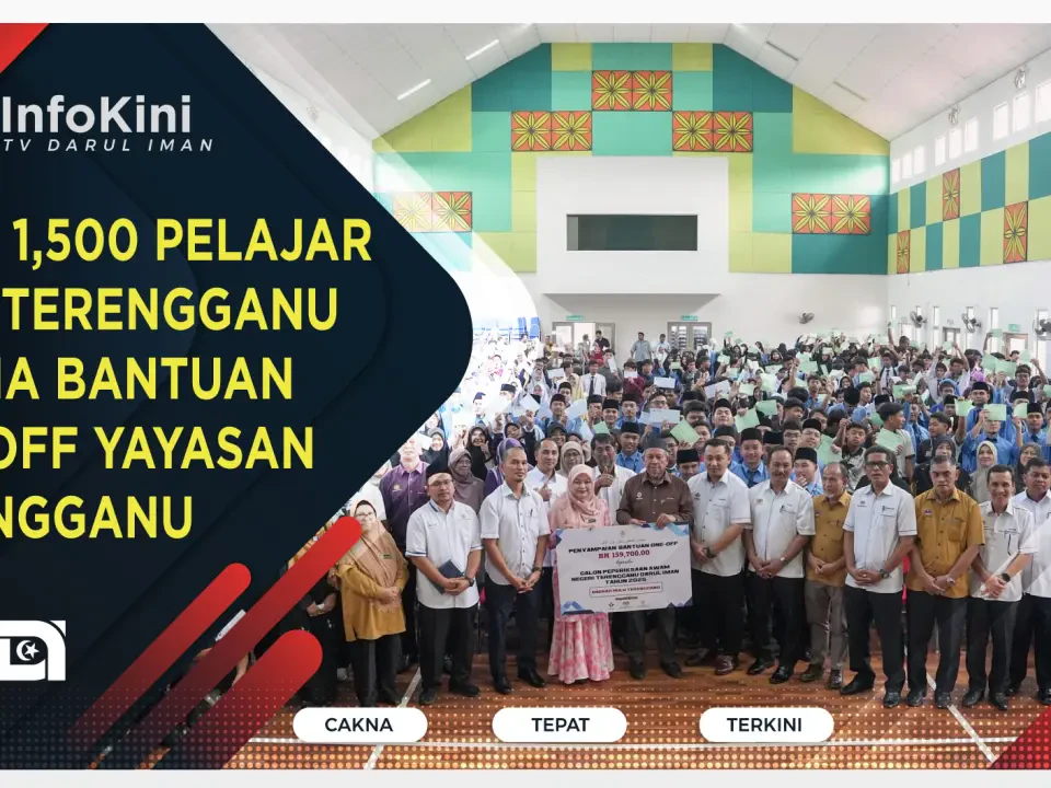 Lebih 1,500 Pelajar Hulu Terengganu Terima Bantuan One-Off Yayasan Terengganu