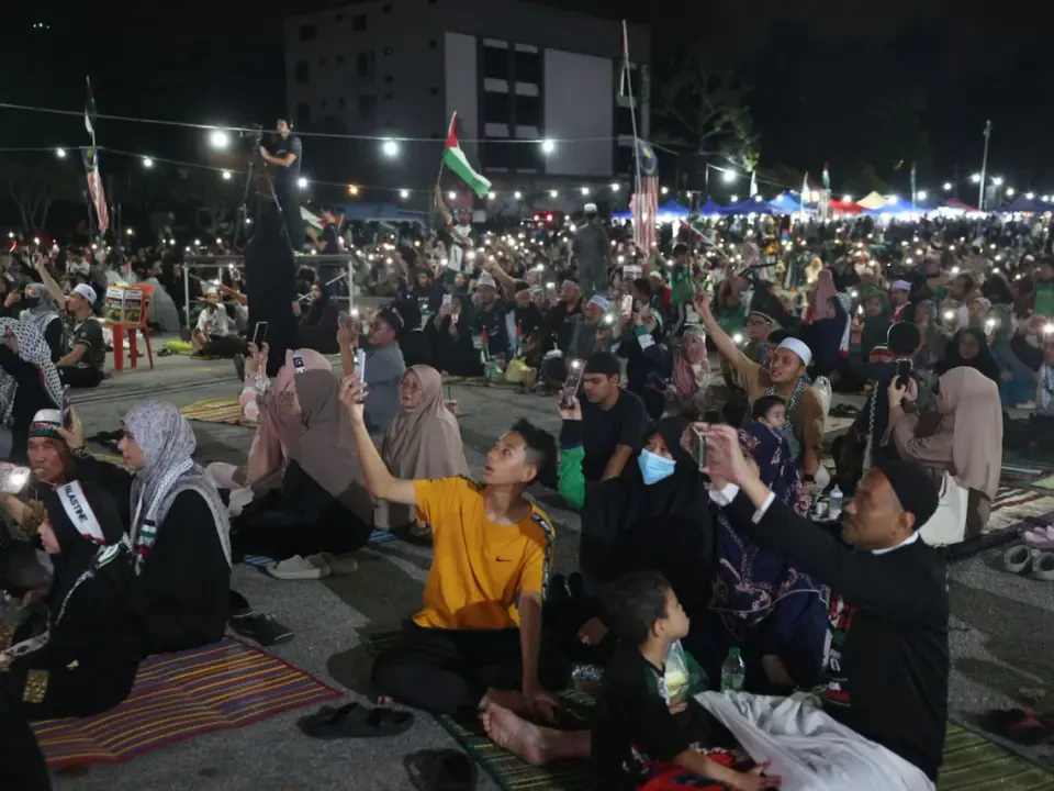 Ribuan Rakyat Terengganu Terus Bersolidariti, Hadir Himpunan Taufan Al-Aqsa