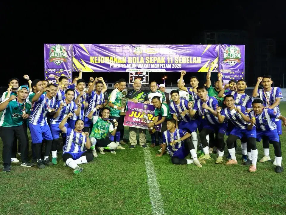 Wakaf Mempelam FC Julang Piala YB ADUN 2025, Sorakan 5,000 Penyokong Gegar Stadium