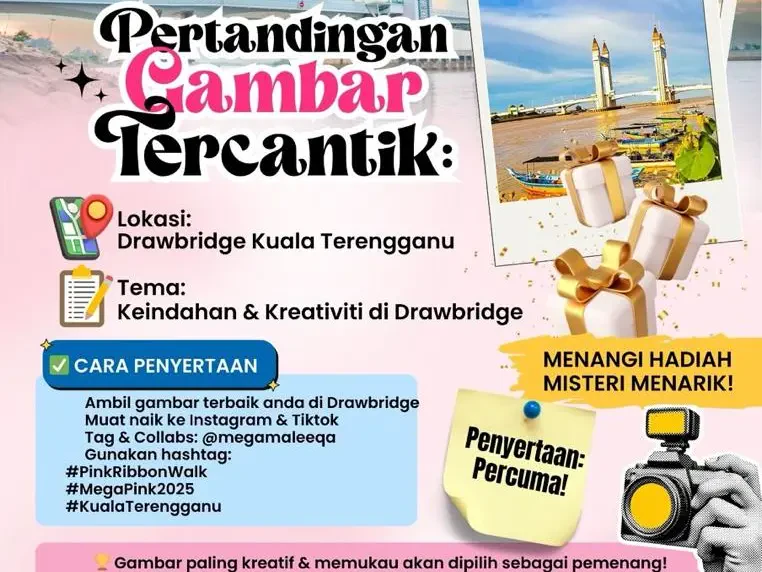 Pertandingan Gambar Tercantik - Mega Pink 2025